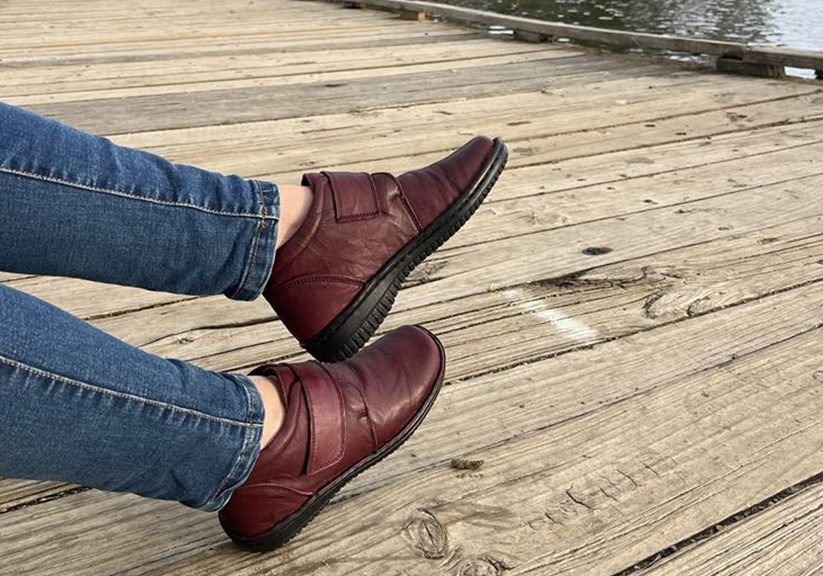 Cabello Comfort 5240-27 Womens Wide Fit Comfortable Leather Boots