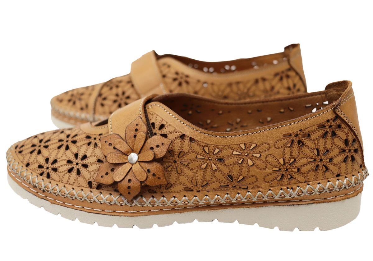 Orizonte Bizette Womens European Leather Comfortable Mary Jane Shoes