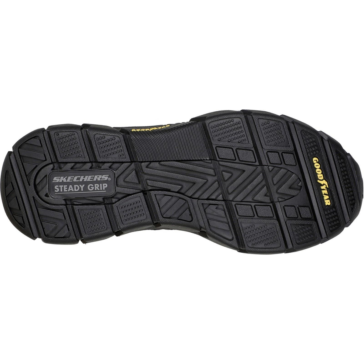 Men's Wide Fit Skechers 204330 Respected Lace Up Trainers