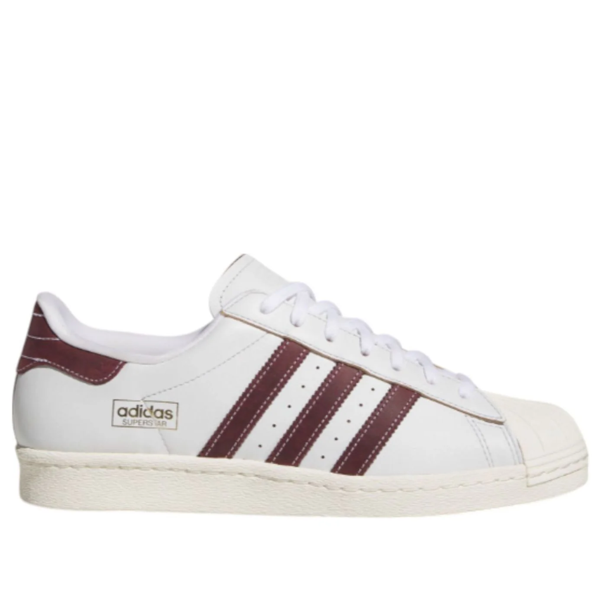 Adidas Originals Men's White Superstar 80 ADV Sneakers, JP8529 (No Box)