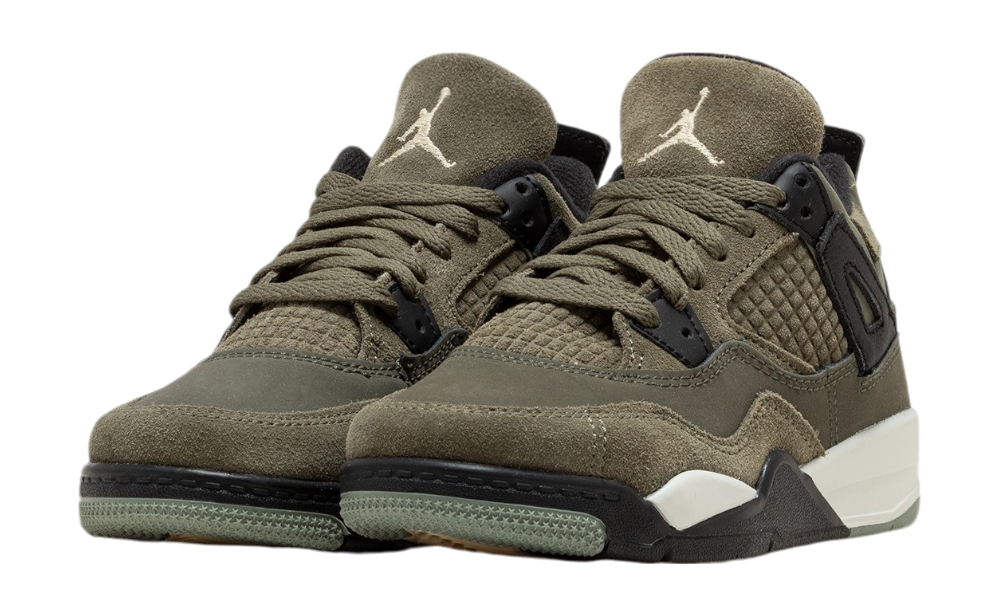 Jordan 4 Retro SE Craft Medium Olive (PS)