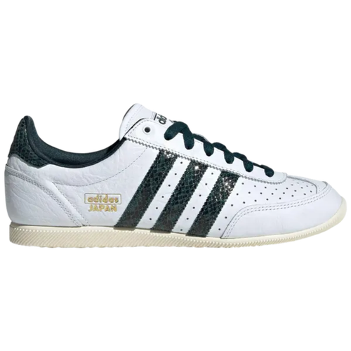 Adidas Originals Womens White Japan 'Cloud White Green' Sneakers, JQ9062