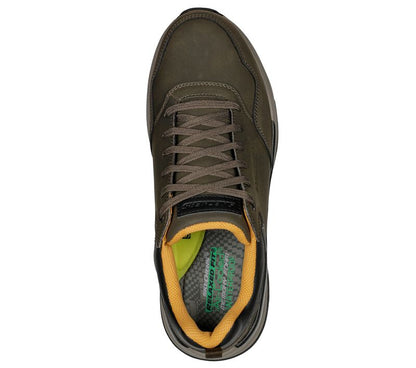 Men's Wide Fit Skechers 210021 Benago Hombre Walking Trainers