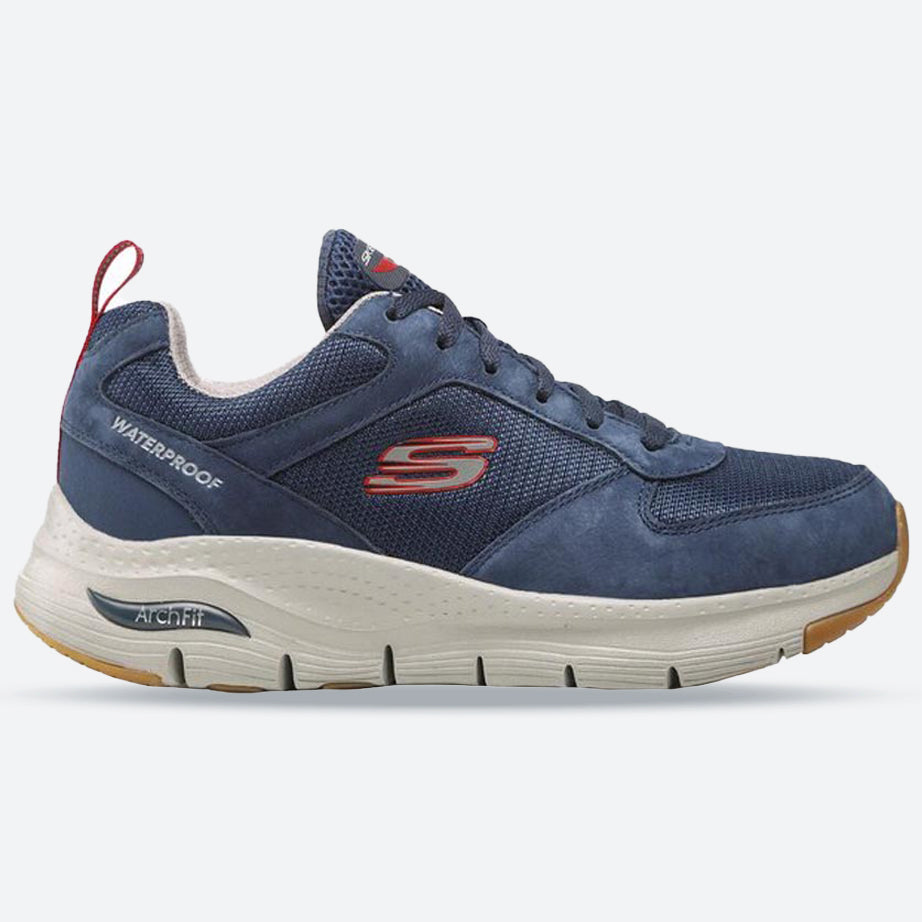 Men's Wide Fit Skechers 232500 Render Arch Fit Walking Trainers