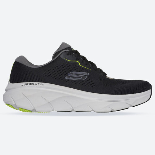 Men's Wide Fit Skechers 232714 D'lux Walker 2.0 Swave Trainers