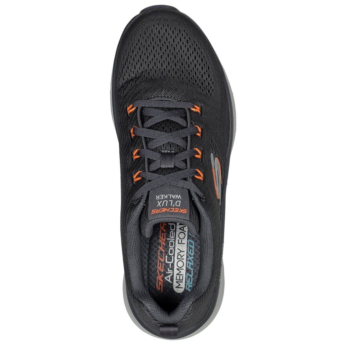 Men's Wide Fit Skechers 232364 Relaxed Fit D'Lux Walker Meerno Trainers