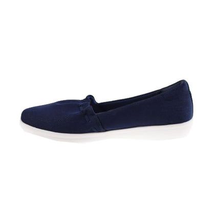 Clarks Ayla Shine Women's Shoes Navy