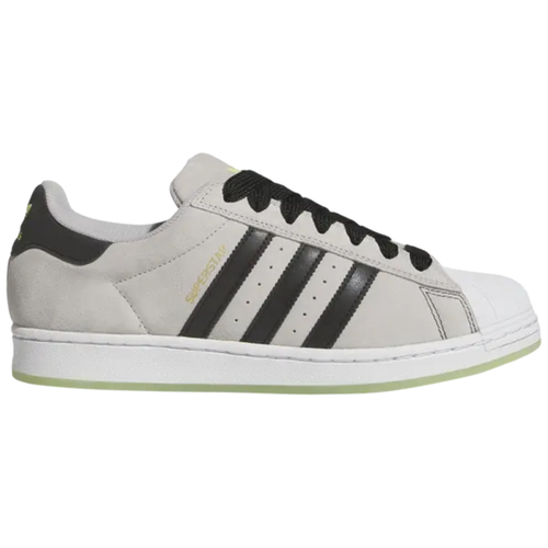 Adidas Men's Grey/Black Superstar Sneakers, JS1425 (No Box)