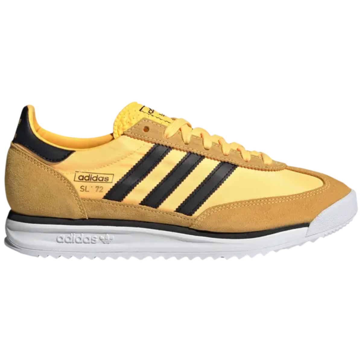 Adidas Men's Yellow SL72 RS 'Spark' Sneakers, IH7912 (No Box)