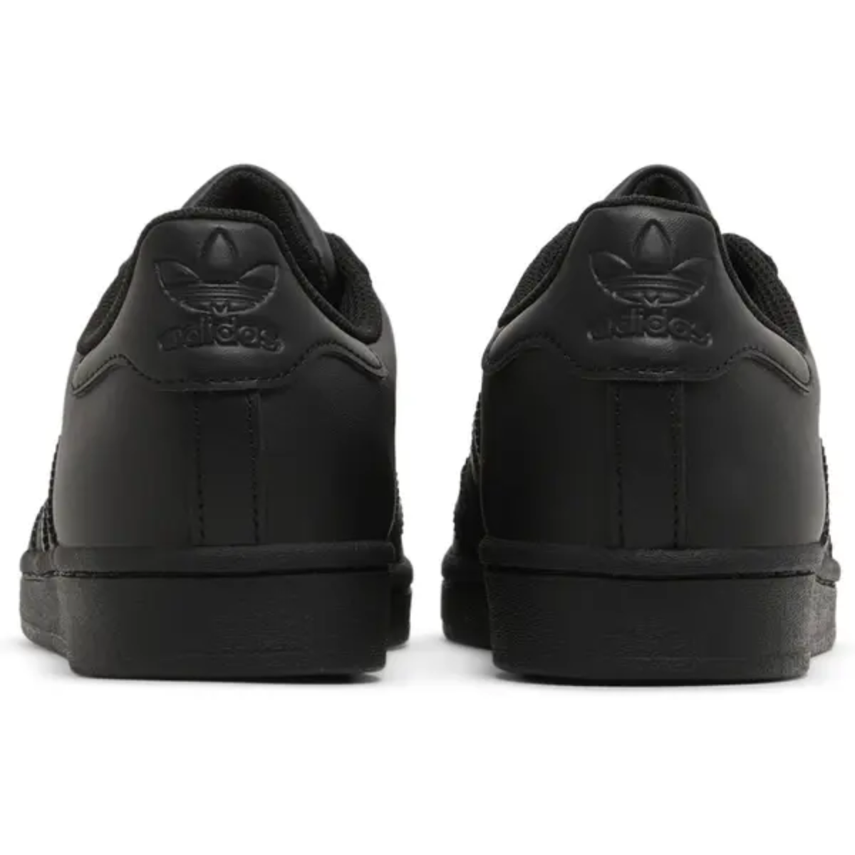 Adidas Originals Men's Black Superstar Sneakers, EG4957 (No Box)