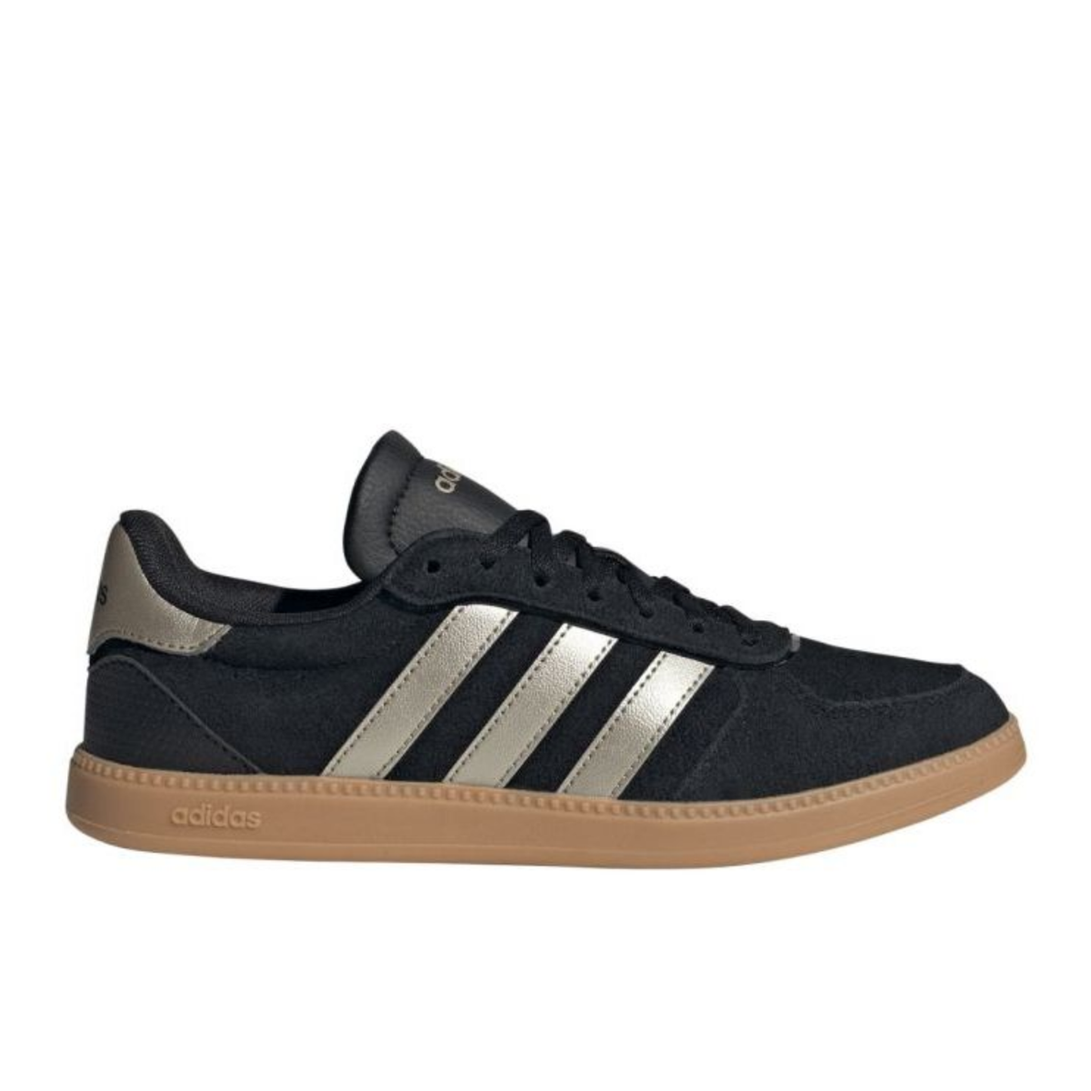 Adidas Women's Black Breaknet Sleek Sneakers, JR0685