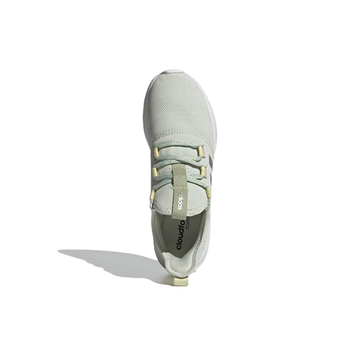 Adidas Women's Green/Silver Cloudfoam Pure 2.0 Sneakers, GY2216 (No Box)