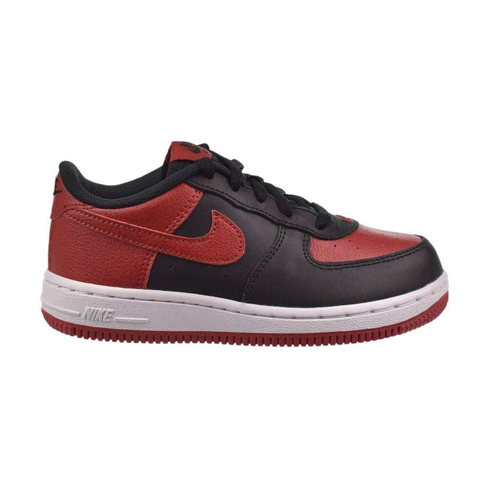 Nike Force 1 (TD) Toddler Shoes Black/Gym Red-White 596730-016