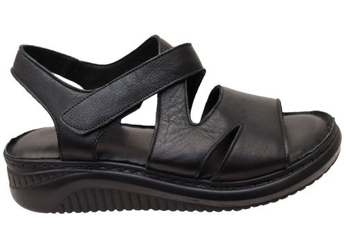 Orizonte Shana Womens Comfortable European Leather Sandals
