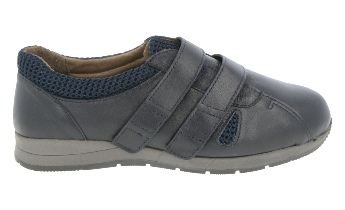 Womens Wide Fit DB Riley Leather Shoes