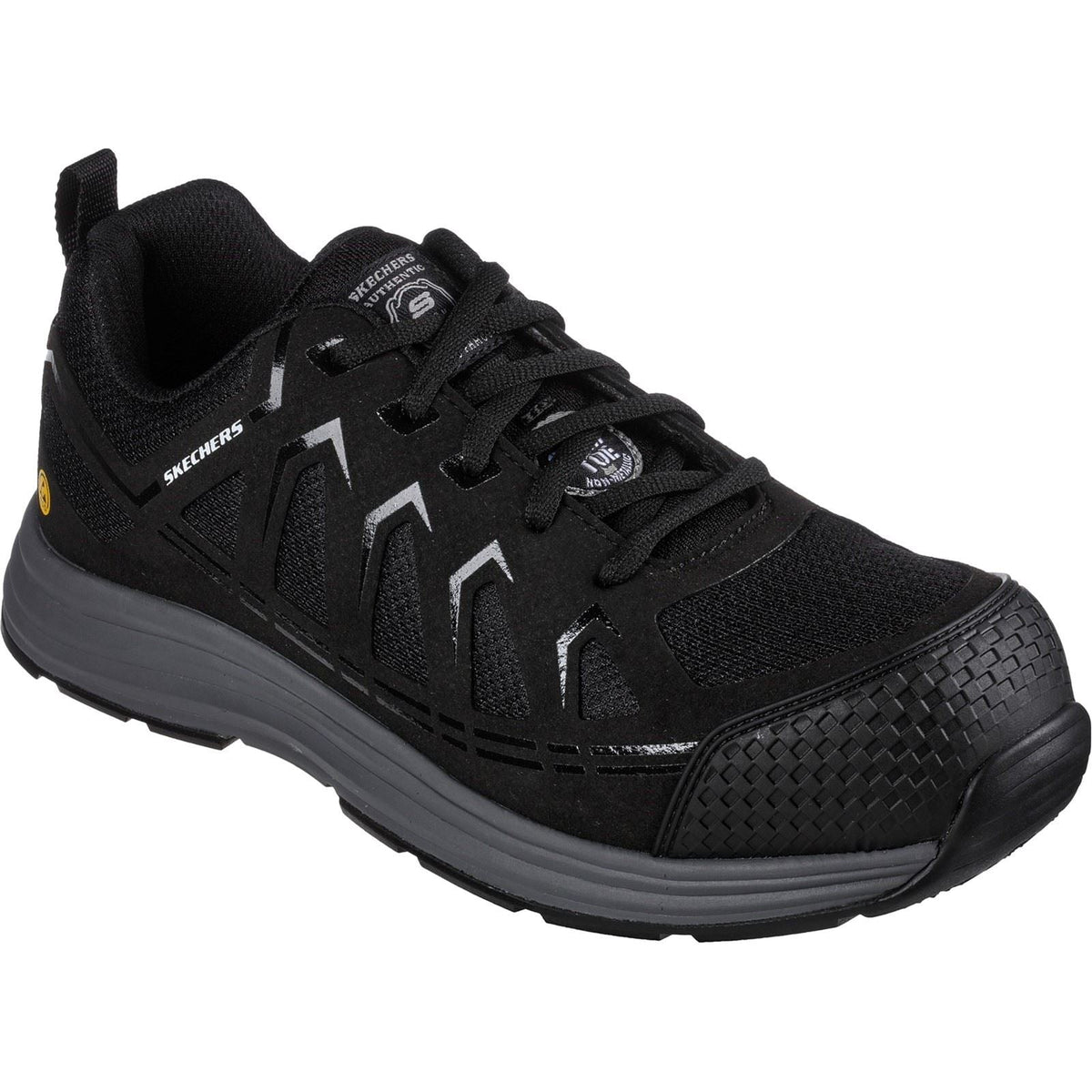 Men's Wide Fit Skechers 200127EC Malad II Safety Trainers