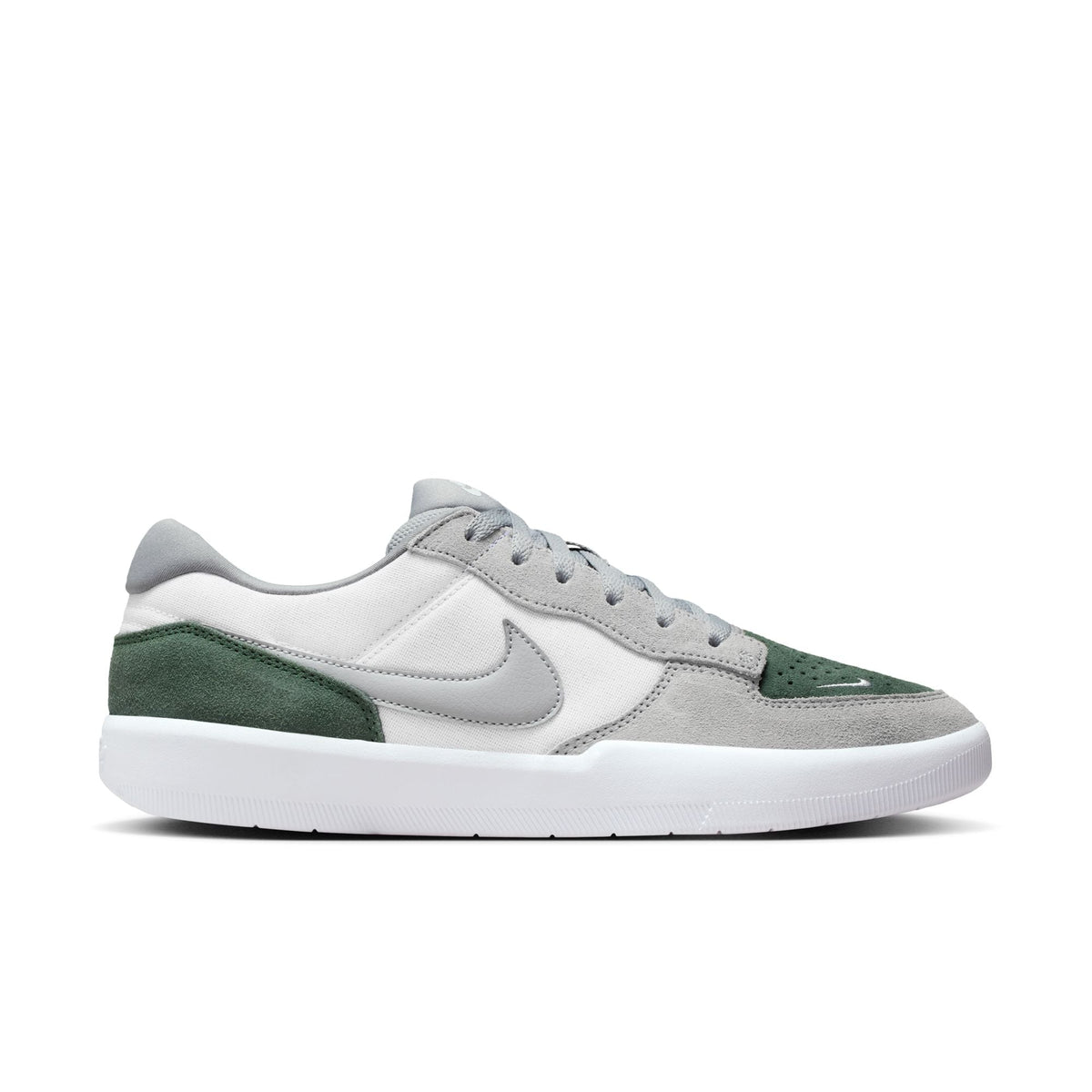 Nike SB Force 58 White/Flat Silver/Fir Shoes