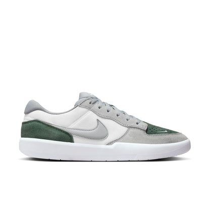 Nike SB Force 58 White/Flat Silver/Fir Shoes