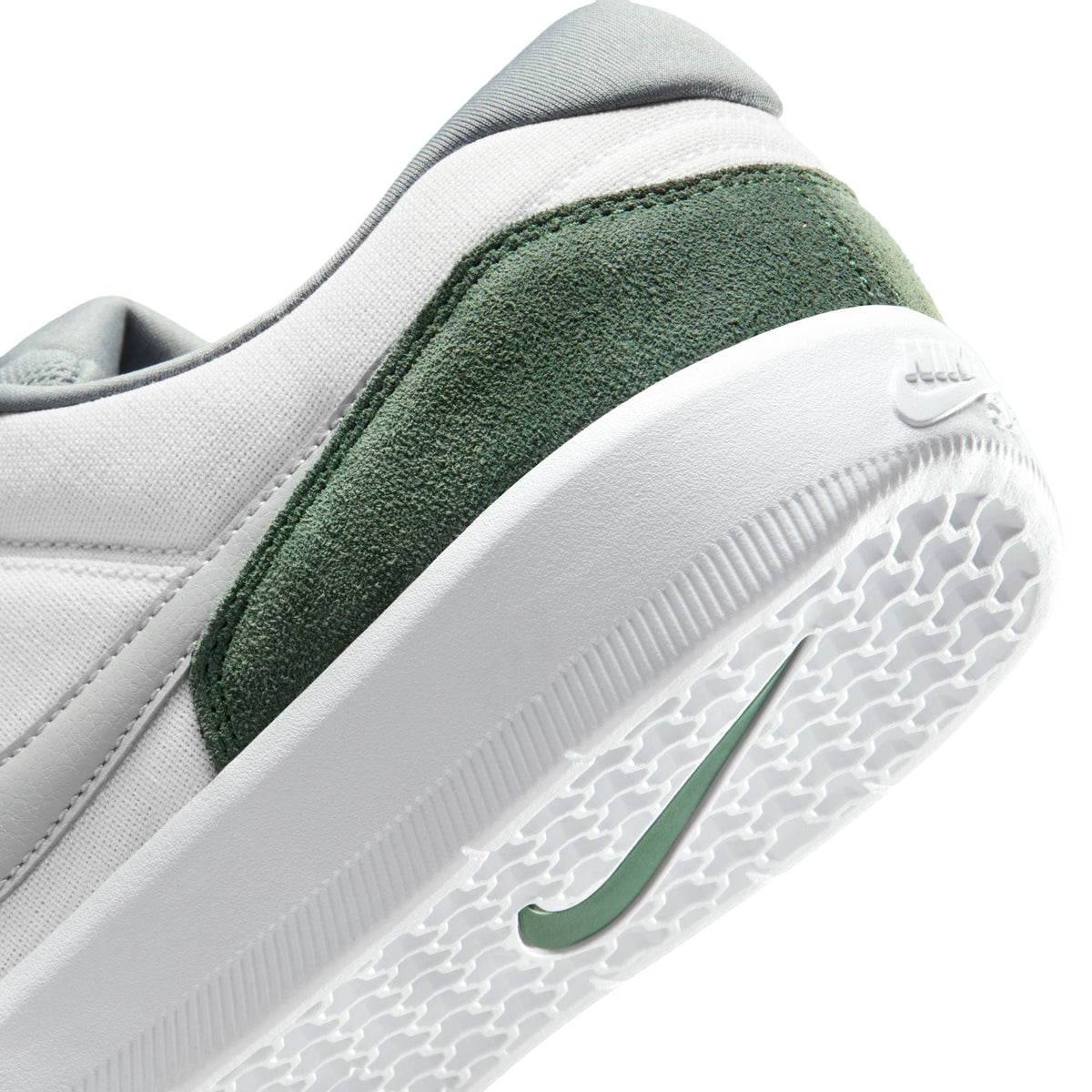 Nike SB Force 58 White/Flat Silver/Fir Shoes