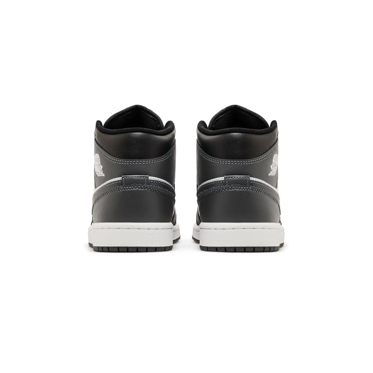Air Jordan 1 Mid 'Black White Iron Grey' (2024)