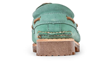 Timberland Authentic 3 Eye Lug - Medium Green Nubuck