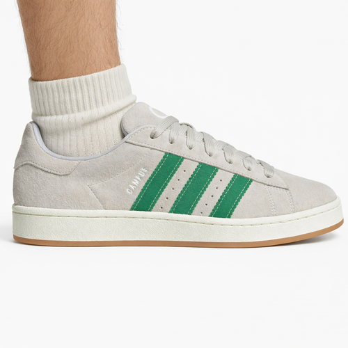 Adidas Originals Men's Campus 00s Sneakers, Grey/Green, JI3167