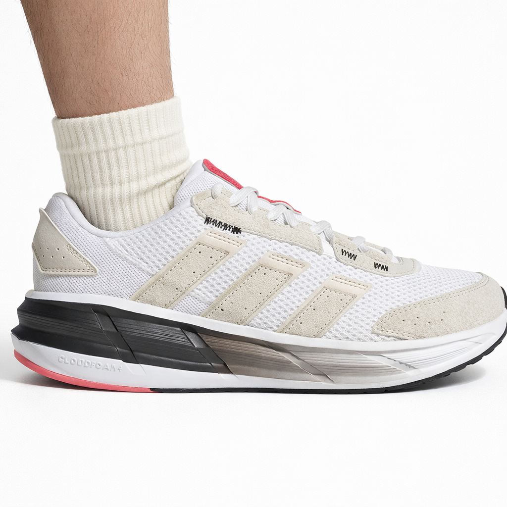 Adidas Men's White Astrastar Running Shoes, JQ4479