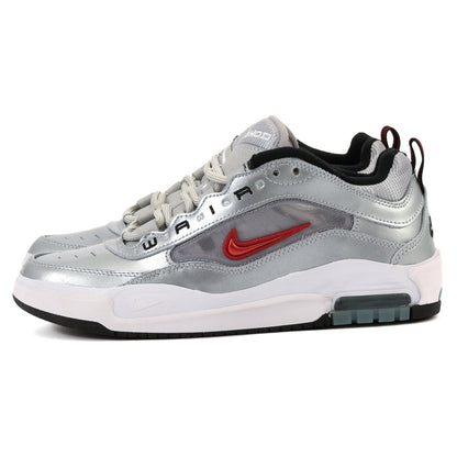 Nike SB - Air Max Ishod Premium (Metallic Silver/Varsity Red) *SALE