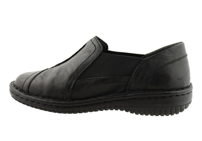 Cabello Comfort Womens 761-27 Leather Shoes Made In Turkey