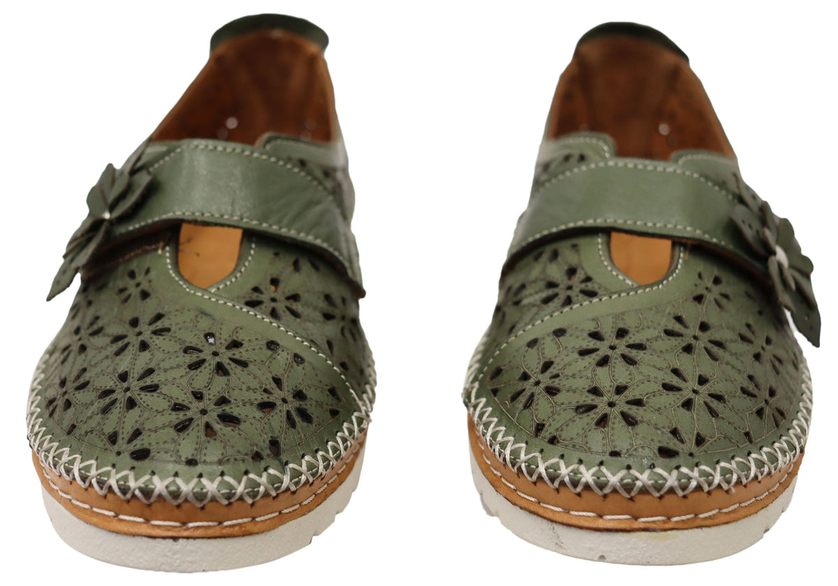 Orizonte Bizette Womens European Leather Comfortable Mary Jane Shoes
