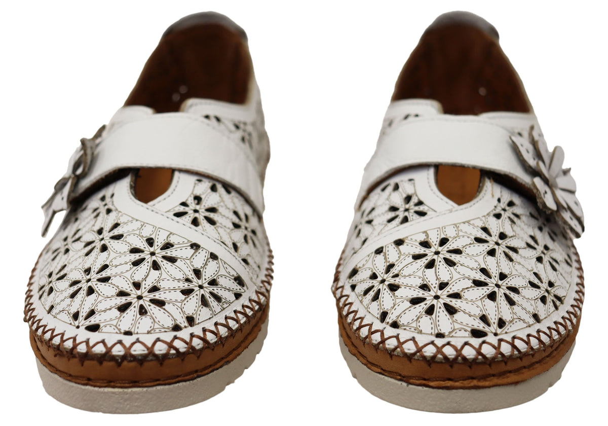 Orizonte Bizette Womens European Leather Comfortable Mary Jane Shoes