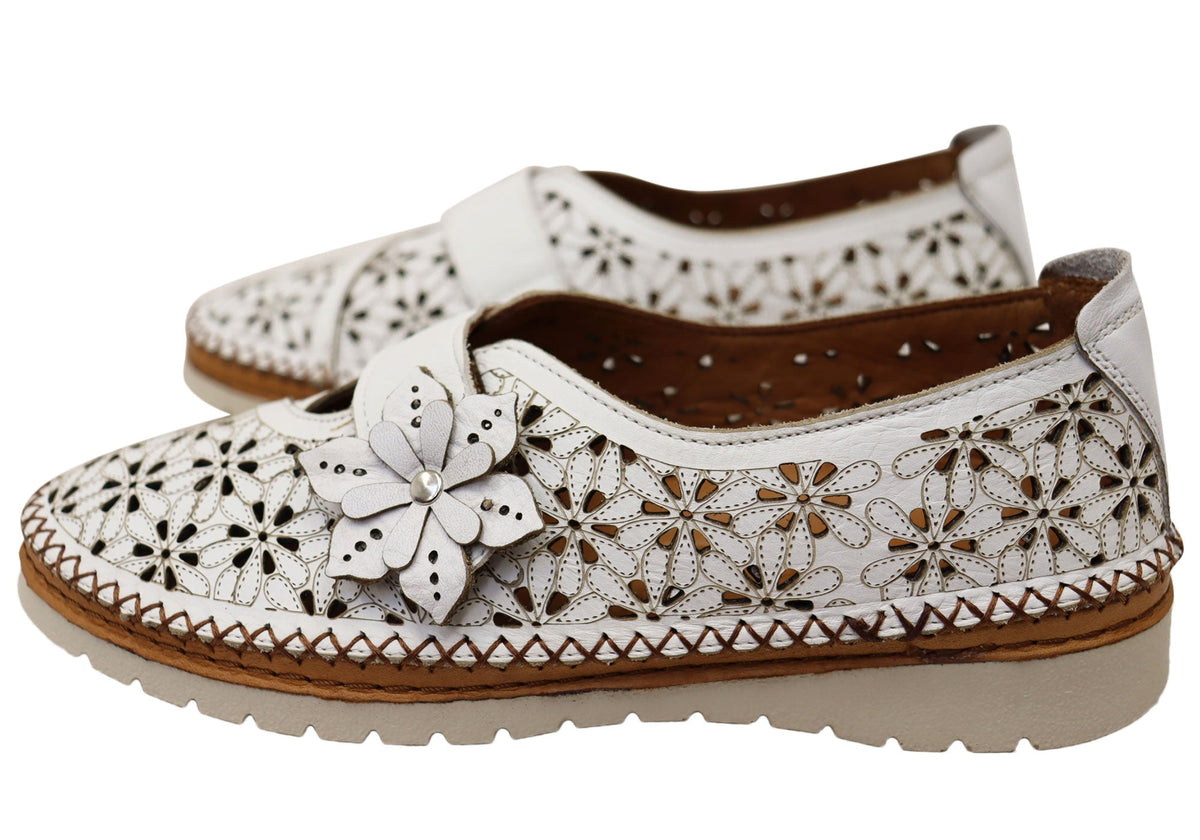 Orizonte Bizette Womens European Leather Comfortable Mary Jane Shoes