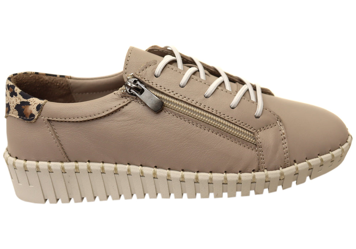 Orizonte Stardom Womens European Leather Comfortable Shoes