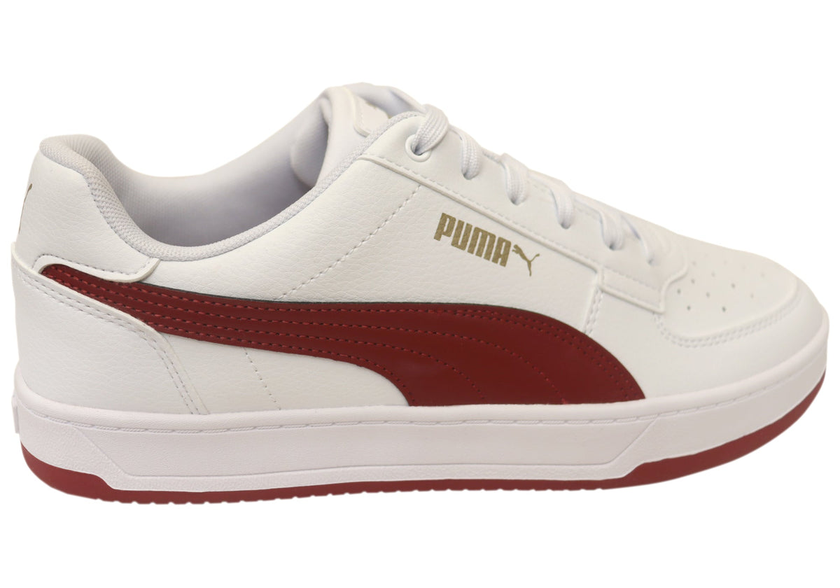 Puma Mens Caven 2.0 Comfortable Lace Up Sneakers