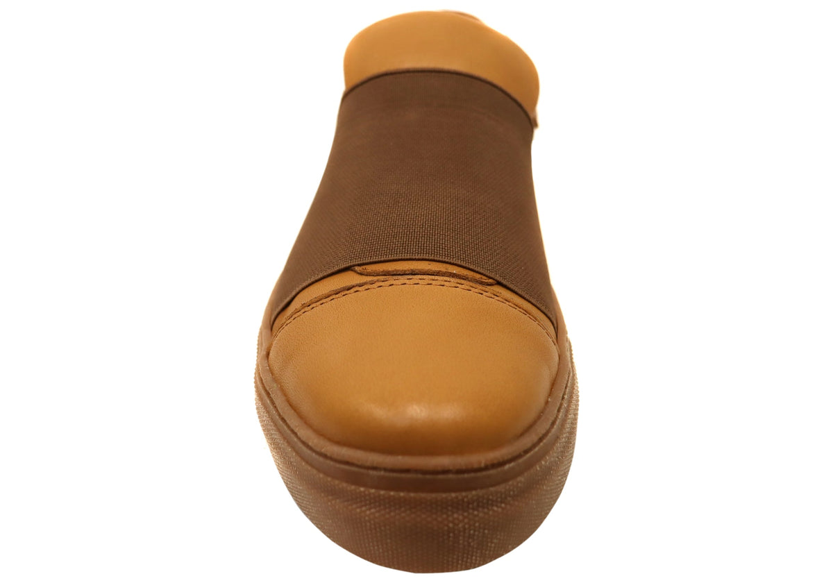 Orizonte Brig Womens Comfortable Slip On Leather Shoes
