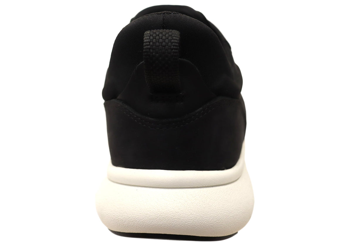 Florsheim Mens Leather EE Extra Wide Fleet Perf Toe Sneakers