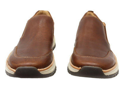 Align Buckley Mens Supportive Leather Comfortable Slip On Shoes
