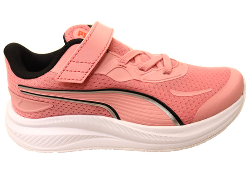Puma Skyrocket 2 Sneakers Kids Girls Shoes Pinkscape Puma White