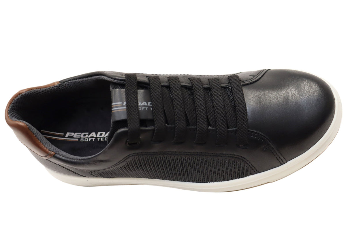 Pegada Matthew Mens Slip On Comfortable Brazilian Leather Casual Shoes