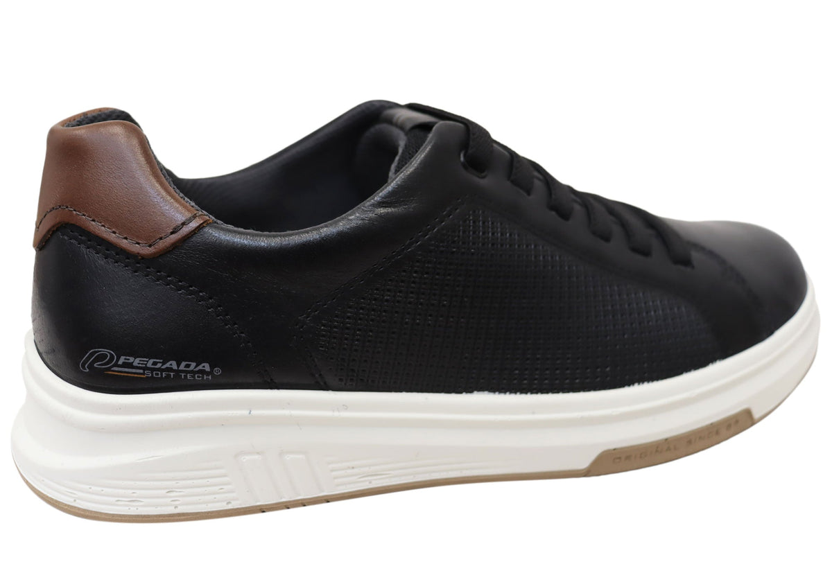 Pegada Matthew Mens Slip On Comfortable Brazilian Leather Casual Shoes