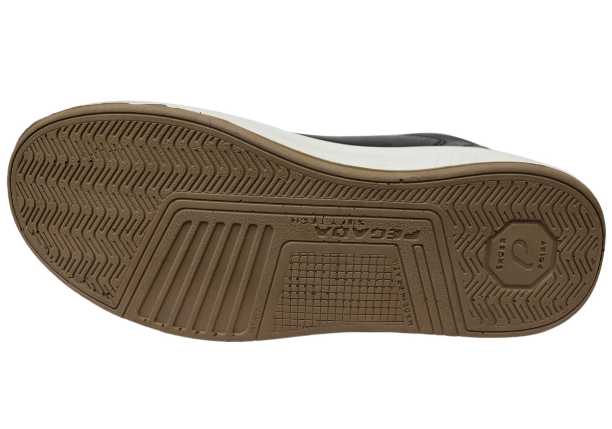 Pegada Matthew Mens Slip On Comfortable Brazilian Leather Casual Shoes
