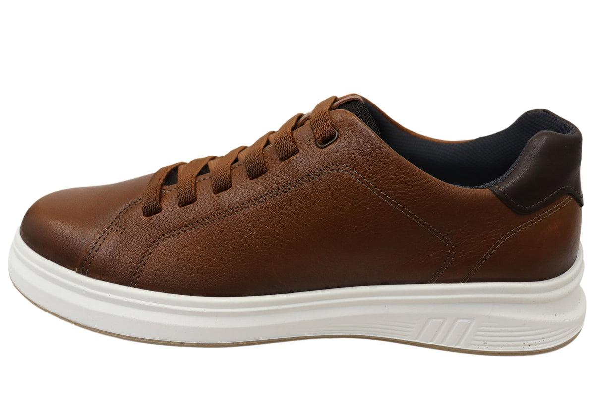 Pegada Matthew Mens Slip On Comfortable Brazilian Leather Casual Shoes