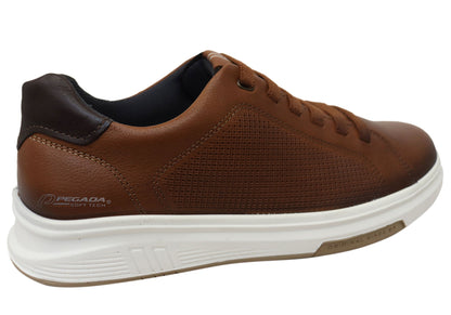 Pegada Matthew Mens Slip On Comfortable Brazilian Leather Casual Shoes