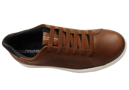 Pegada Matthew Mens Slip On Comfortable Brazilian Leather Casual Shoes
