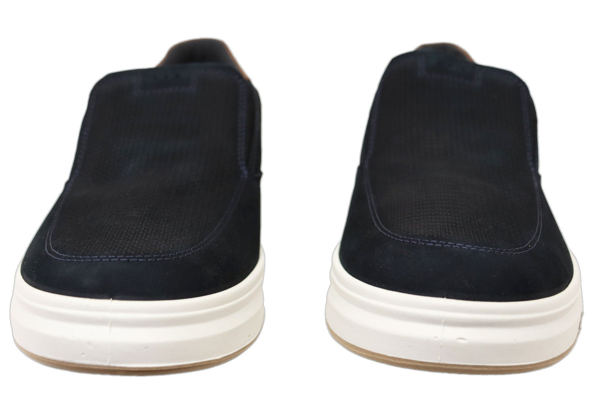 Pegada Falcon Mens Slip On Comfortable Brazilian Leather Casual Shoes