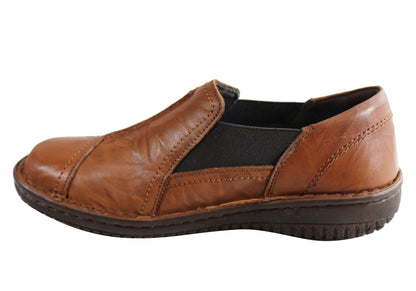 Cabello Comfort Womens 761-27 Leather Shoes Made In Turkey