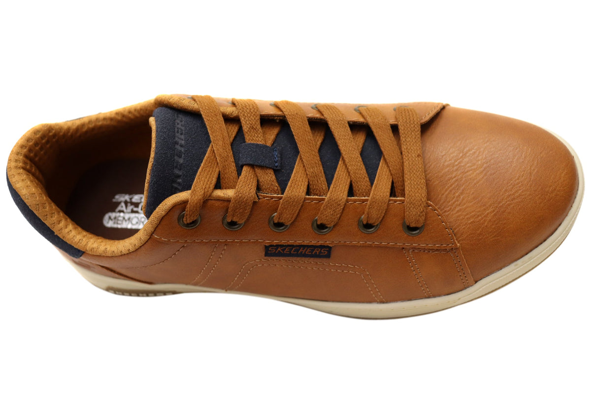 Skechers Mens Cavell Hensley Comfortable Lace Up Casual Shoes