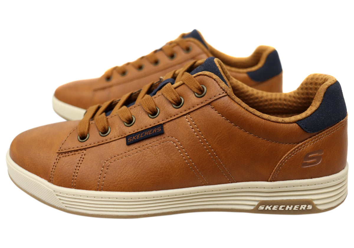 Skechers Mens Cavell Hensley Comfortable Lace Up Casual Shoes