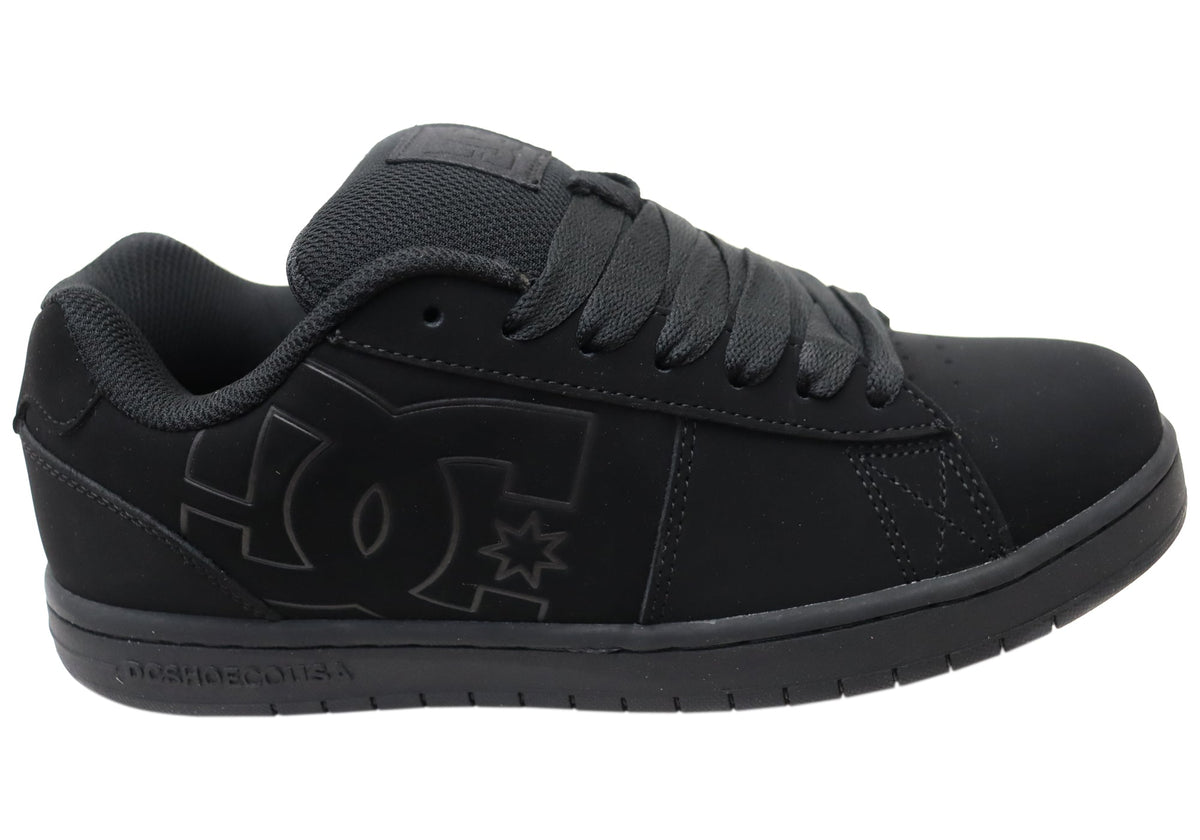 DC Shoes Mens Gaveler 2.0 Comfortable Leather Lace Up Shoes