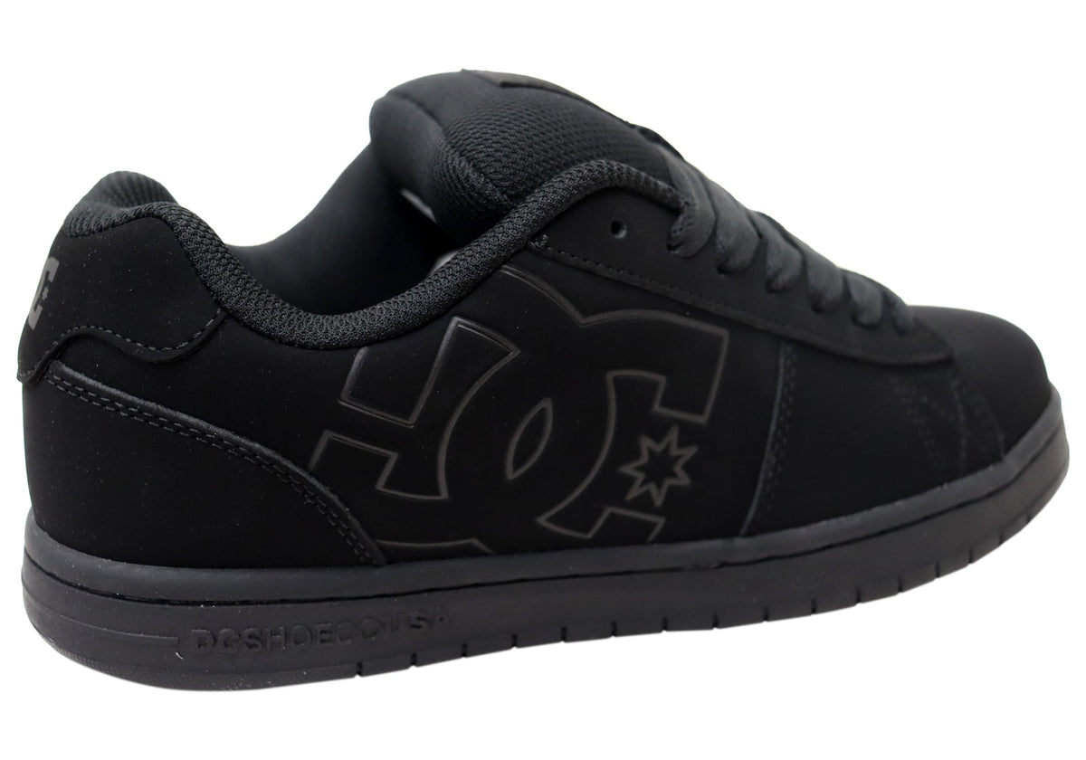 DC Shoes Mens Gaveler 2.0 Comfortable Leather Lace Up Shoes